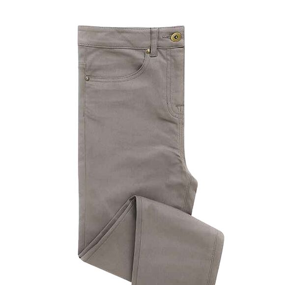 Premier Womens/Ladies Performance Chino Jeans / Steel - Picture 2 of 3
